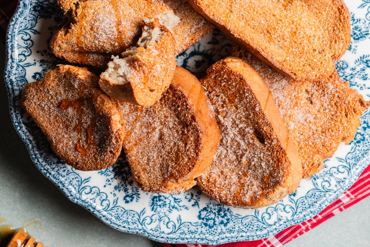 Rabanada na Airfryer